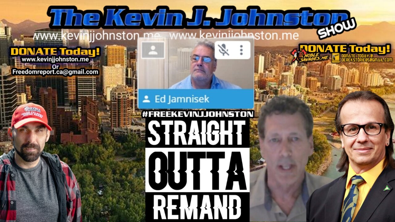 The Kevin J. Johnston Show Martian McDermott and The Crew
