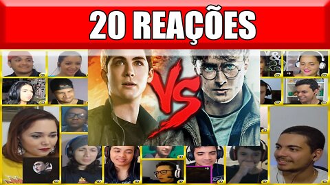 MULT REACT Harry Potter VS. Percy Jackson Duelo de Titãs [REMAKE]