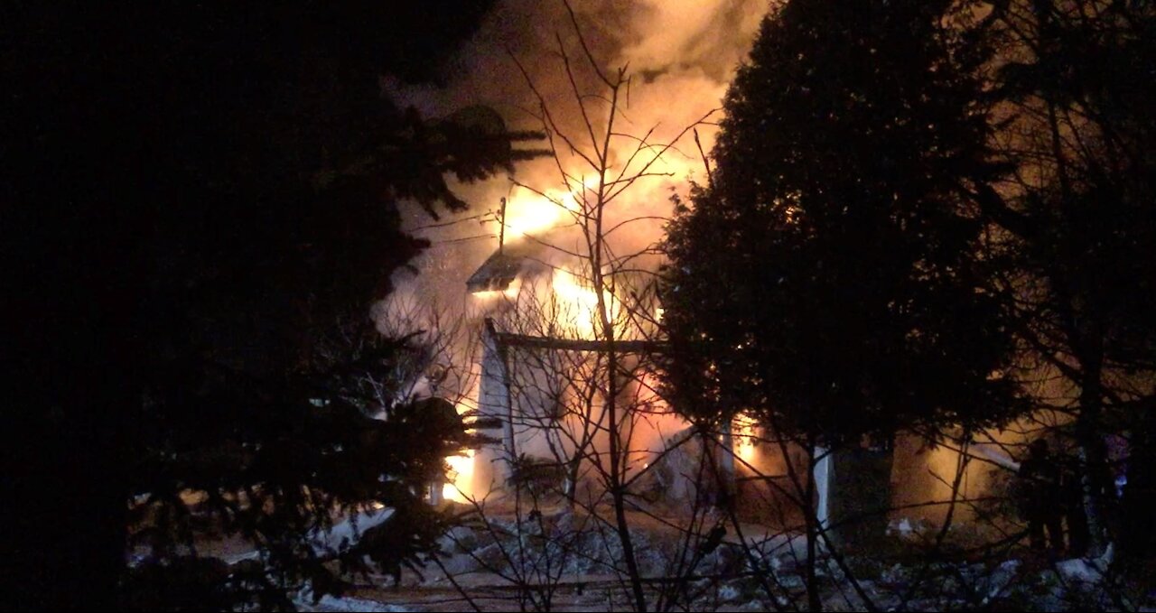 Incendie 95e rue - 17 novembre