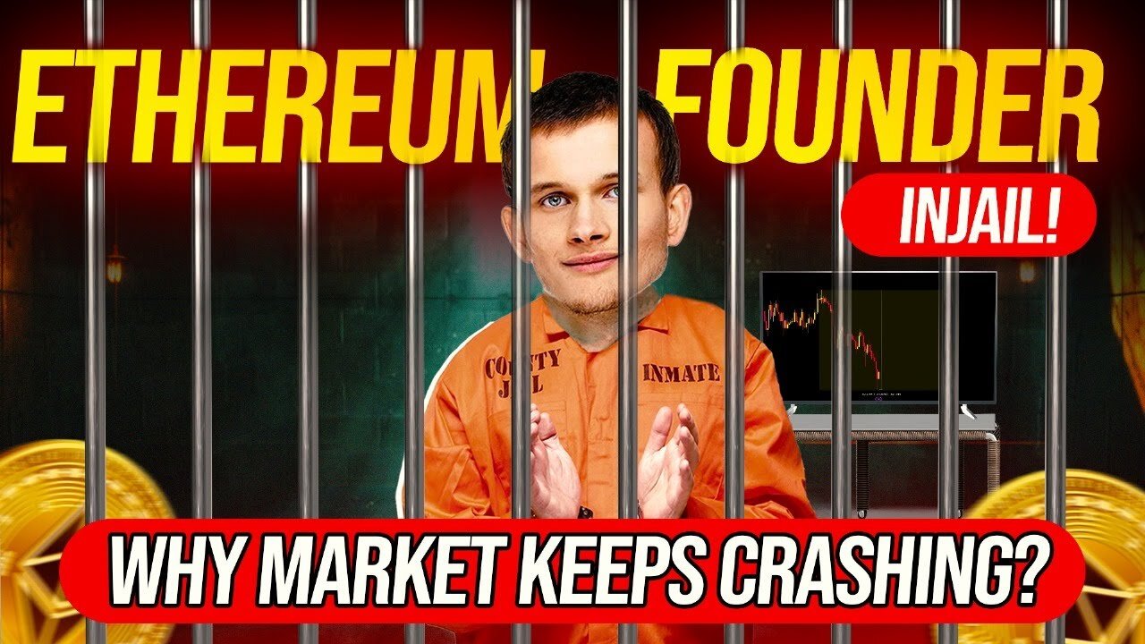 Why Markets Keep Crashing? | ETH Fouder In Jail? | Bitcoin updates | Crypto Market Updates