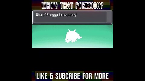 Pokemon Fusions TIME EVO Part 2/4 WHO'S THAT POKEMON IT'S ...! #shorts #subscribe #pokemon