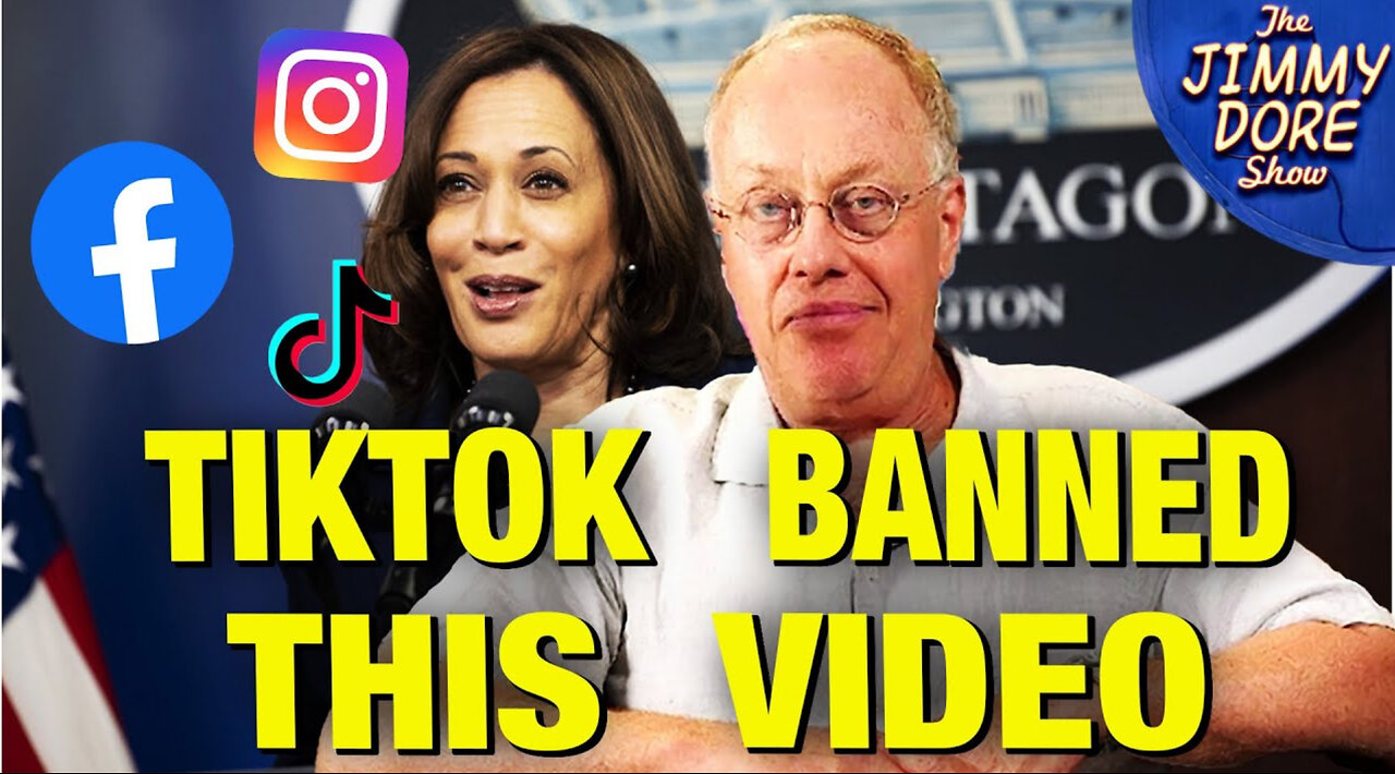 TikTok Censors Accurate Criticism Of Kamala Video By Chris Hedges!