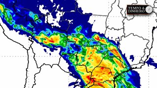 Previsão do tempo alerta para chuvas intensas no centro-sul entre os dias 6 e 10