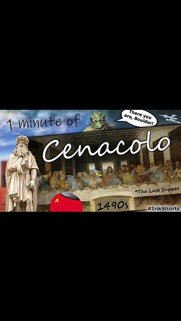 Gecko's Ink #Shorts - Cenacolo's Odyssey (The Last Supper)