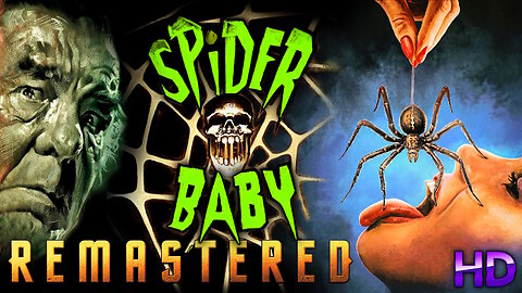 Spider Baby - AI REMASTERED - HD - Cult Comedy Horror