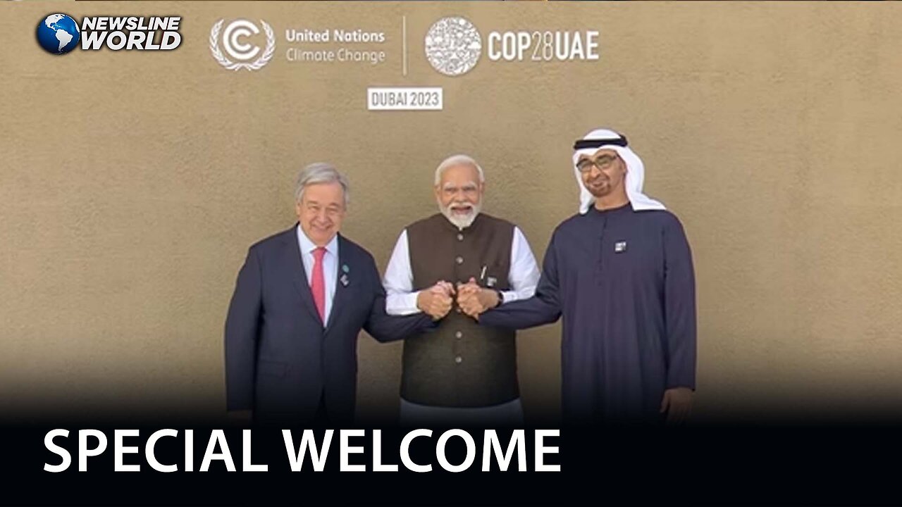 India's Modi receives warm welcome in Dubai