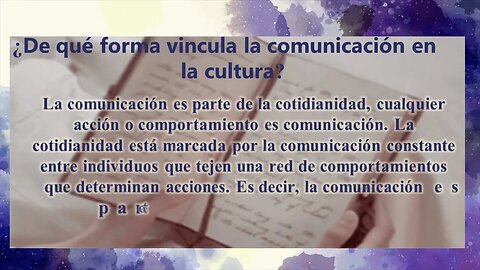 Comunicación y Cultura