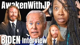 AwakenWithJP - Unbelievable Interview With Biden - { Reaction } - AwakenWithJP Reaction- Parody