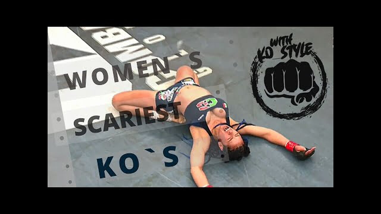 Womens Most Scariest Knockouts in MMA