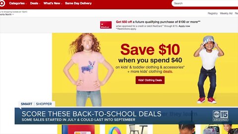 Back-to-school sales are still going strong: where you'll find great savings now