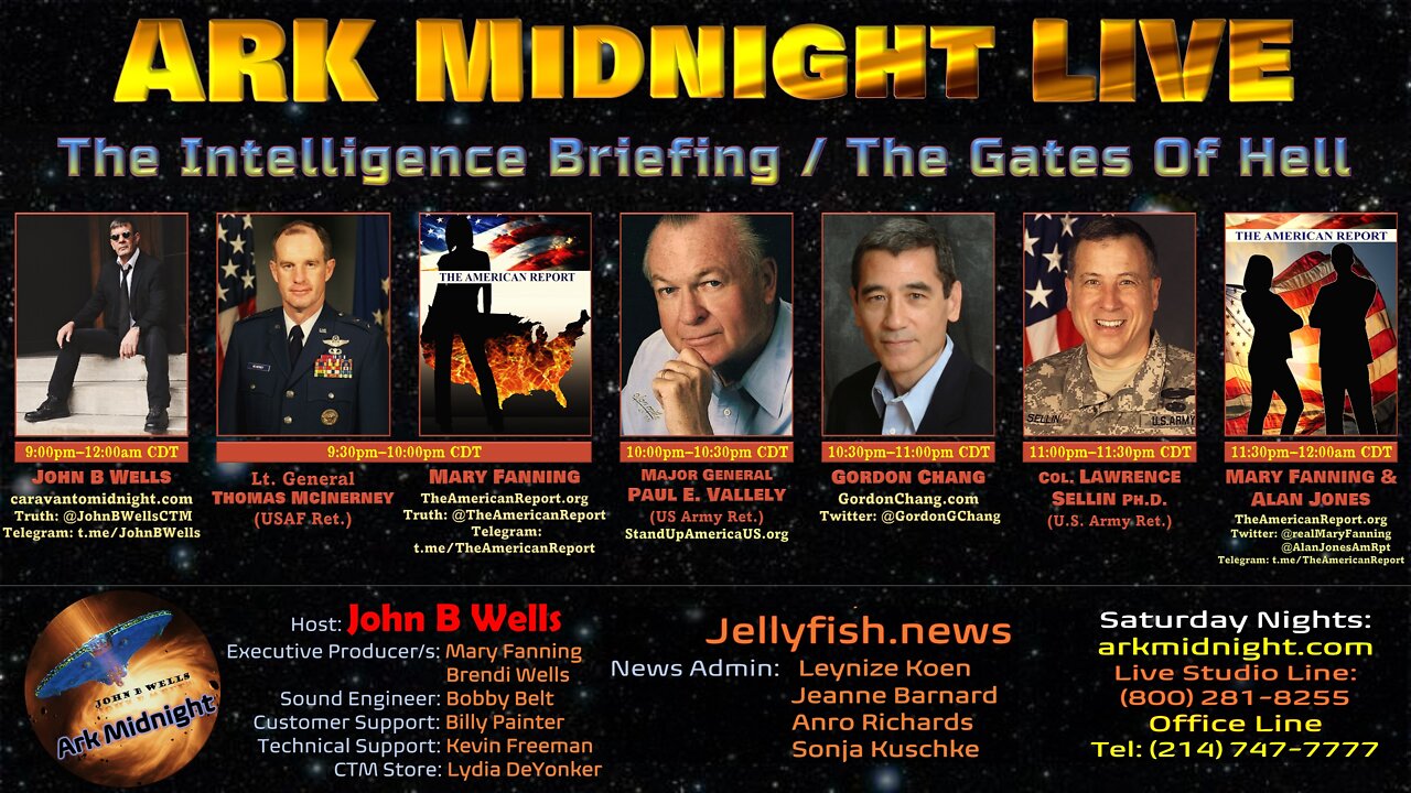 The Intelligence Briefing / The Gates Of Hell - John B Wells LIVE