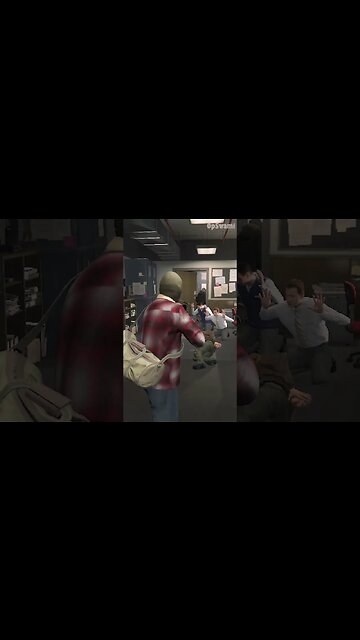 Bank Robbery Grand Theft Auto V #shorts