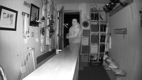 WATCH: Creepy video of person breaking into Ellicottville home