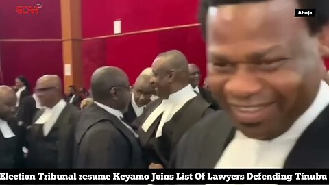 Election Tribunal resume Keyamo Joins List Of Lawyers Defending Tinubu