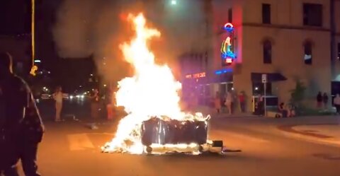 BLM Riots & Looting Break Out In Minneapolis Over Another Criminal 'Hero' of The Left