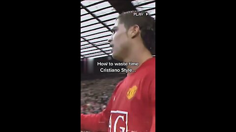 Ronaldo | can you waste match time?!