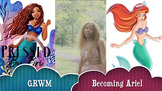 GRWM - Becoming Ariel - The Little Mermaid - Cosplay