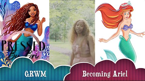 GRWM - Becoming Ariel - The Little Mermaid - Cosplay