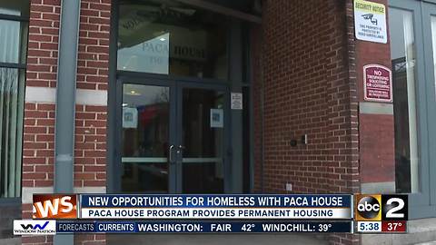 New opportunities for homeless with Paca House