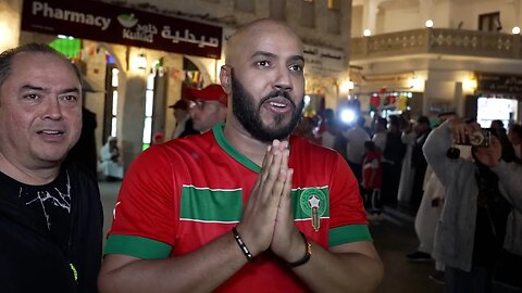 Morocco fans feel WORLD is backing them to beat France