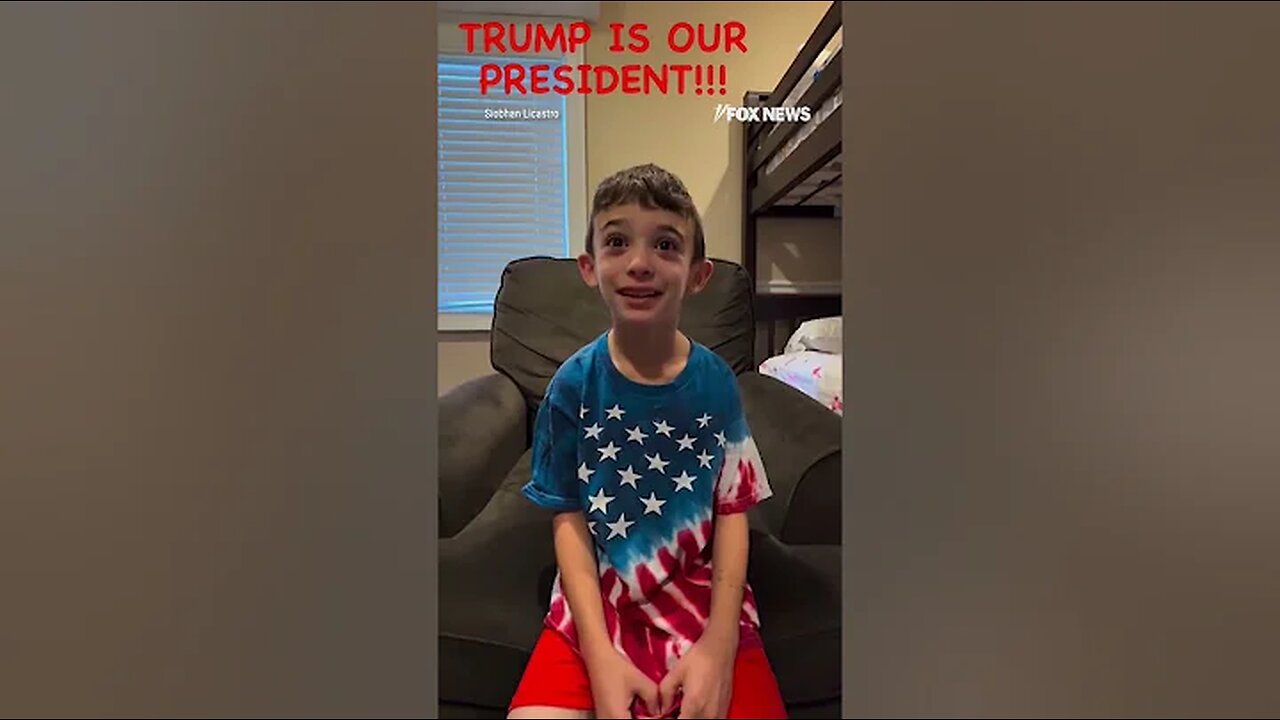 8-year-old boy with rare brain disorder who met Trump finds out he won the election