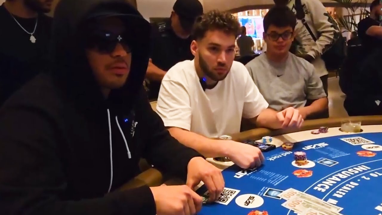 Adin Ross High Stake Gambling W/ Fuerza Regida! ($500,000)