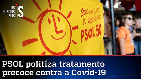 Bolsonaro critica PSOL por politizar tratamento precoce