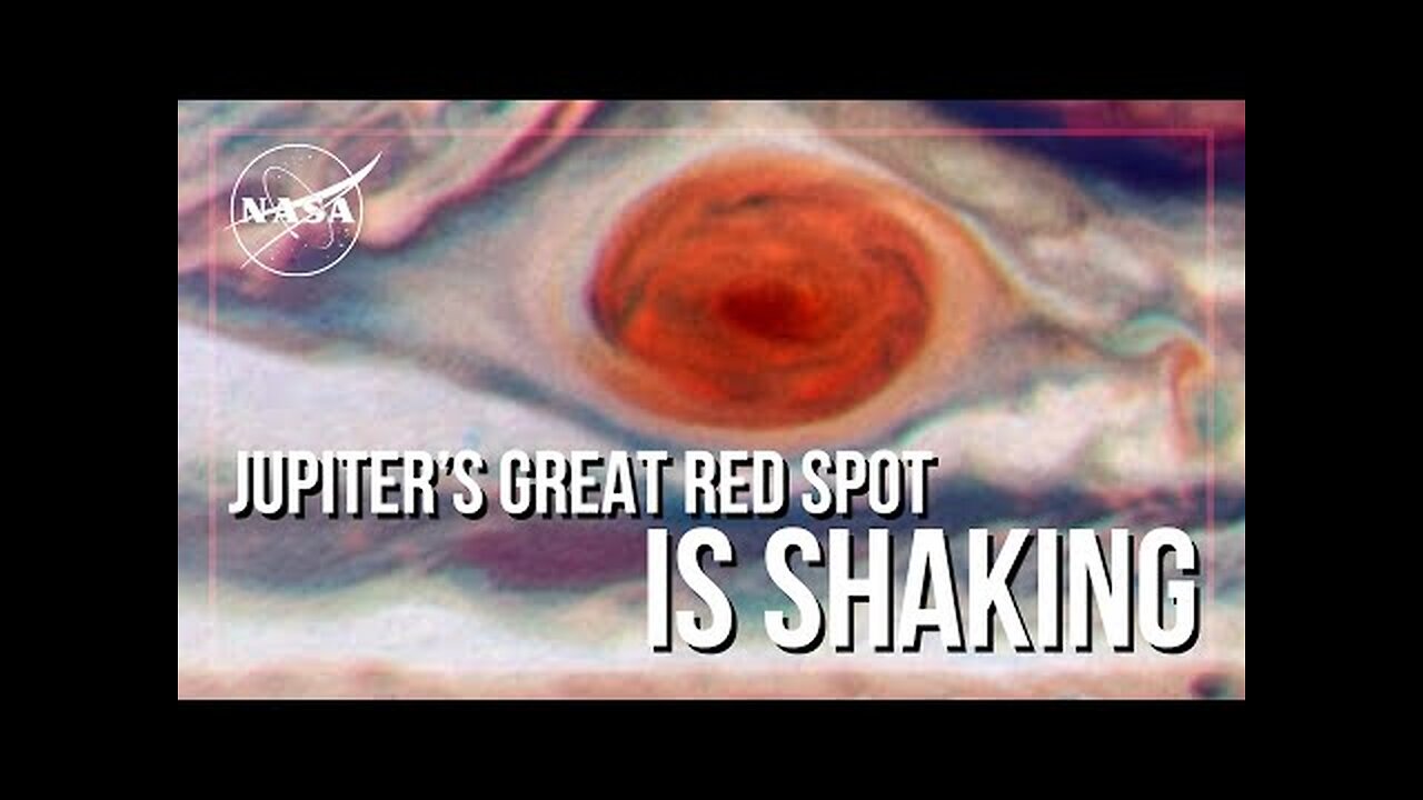 Jupiter’s Great Red Spot Is Shaking