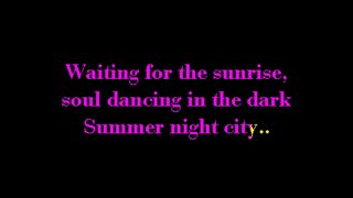 ABBA Summer Night City