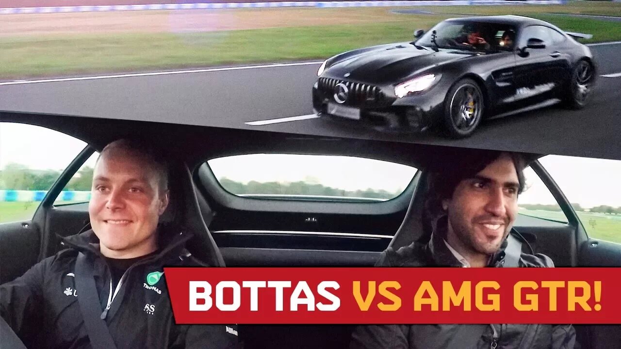 Valtteri Bottas in the AMG GT R - Interview!