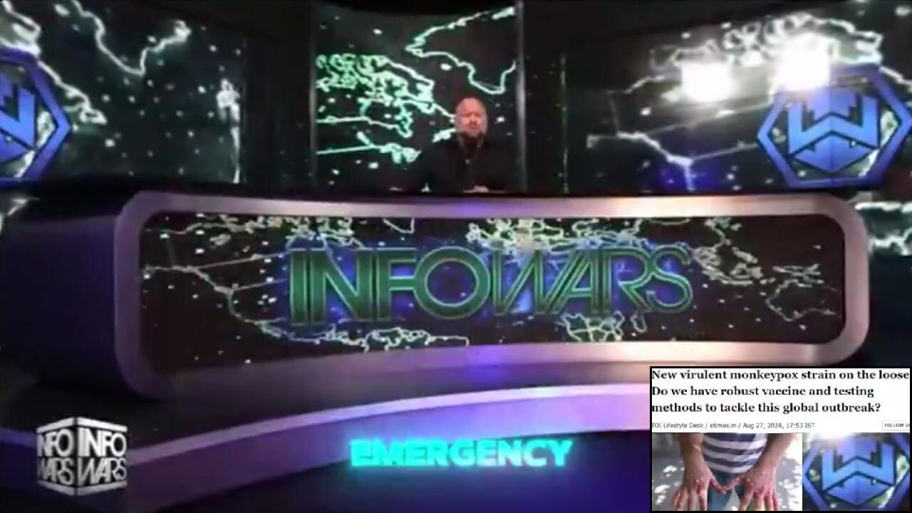 Monkeypox Vax Secretly Shipped Around The Country, Warns Trucking Co. Owner on Alex Jones Infowars