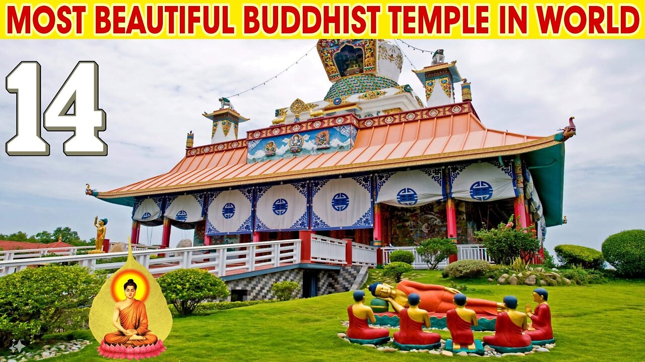 Most Beautiful Buddhist Temples In The World | Korean Temple Lumbini | German Temple | Japan Temple