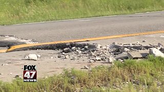 I-69 buckles twice in Eaton County