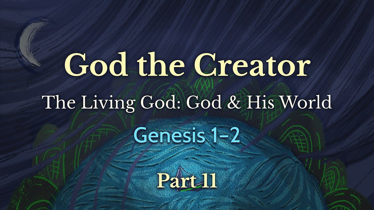 June 16, 2024 - Sunday PM MESSAGE - God the Creator, Part 11 (Gen. 2:7)