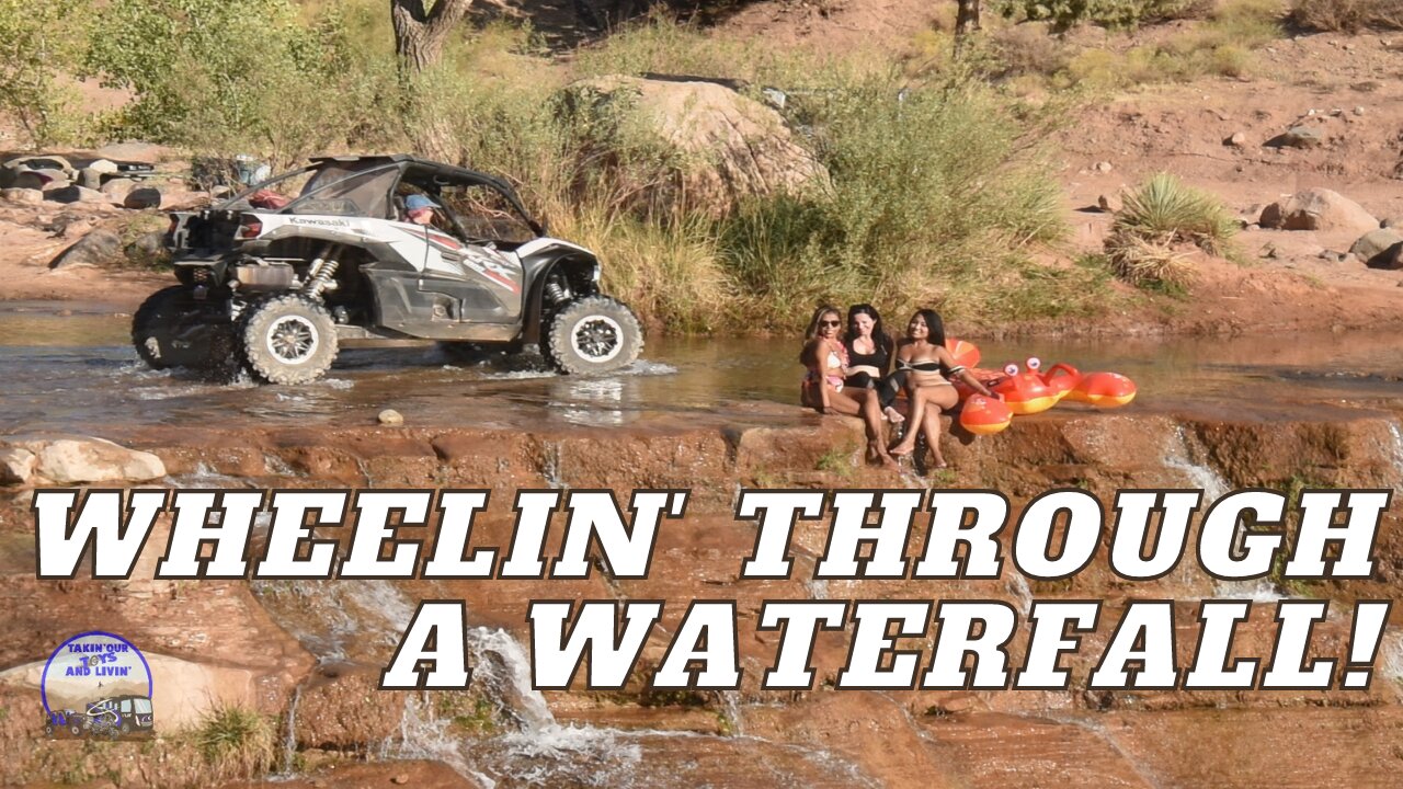 Drive Across Toquerville Falls On This 4x4 Traily