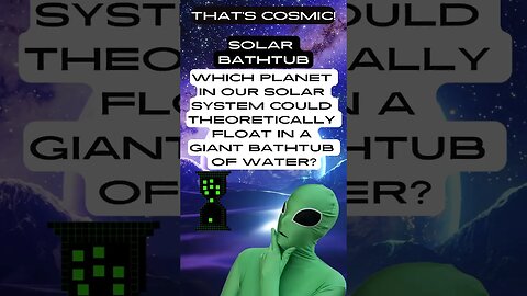 Planets in your Bathtub! #riddles