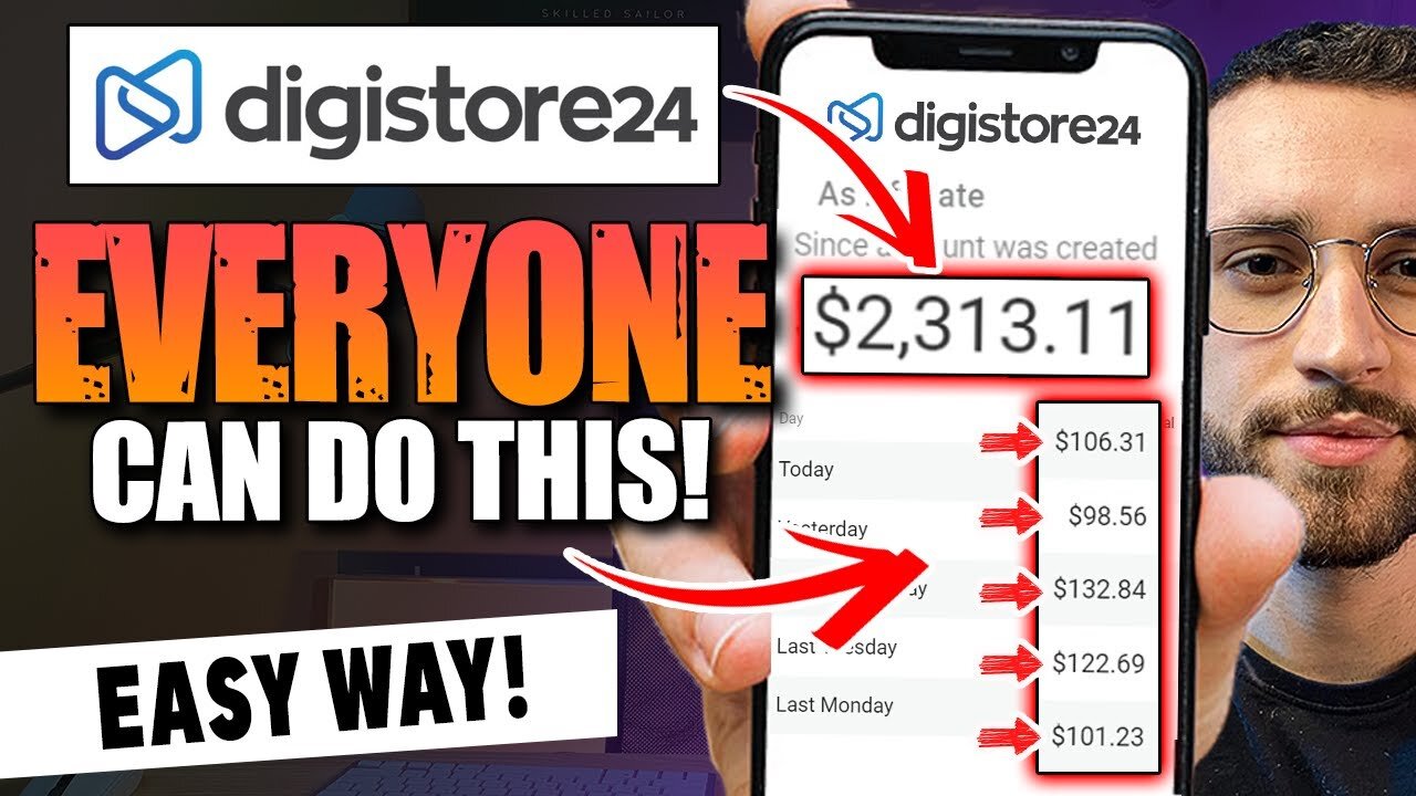 Lazy $3000_Week Passive Income Digistore24 Affiliate Marketing Method.mp4