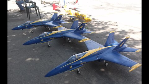 RC Military Aircraft ~ Warbirds @ Apollo RC Airfield with the San Fernando Valley Flyers