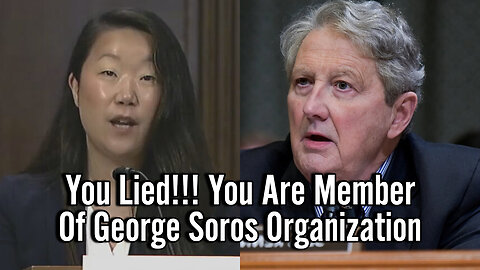 Senator John Kennedy GRILLS Lying Biden Nominee Over Ties to 'George Soros'