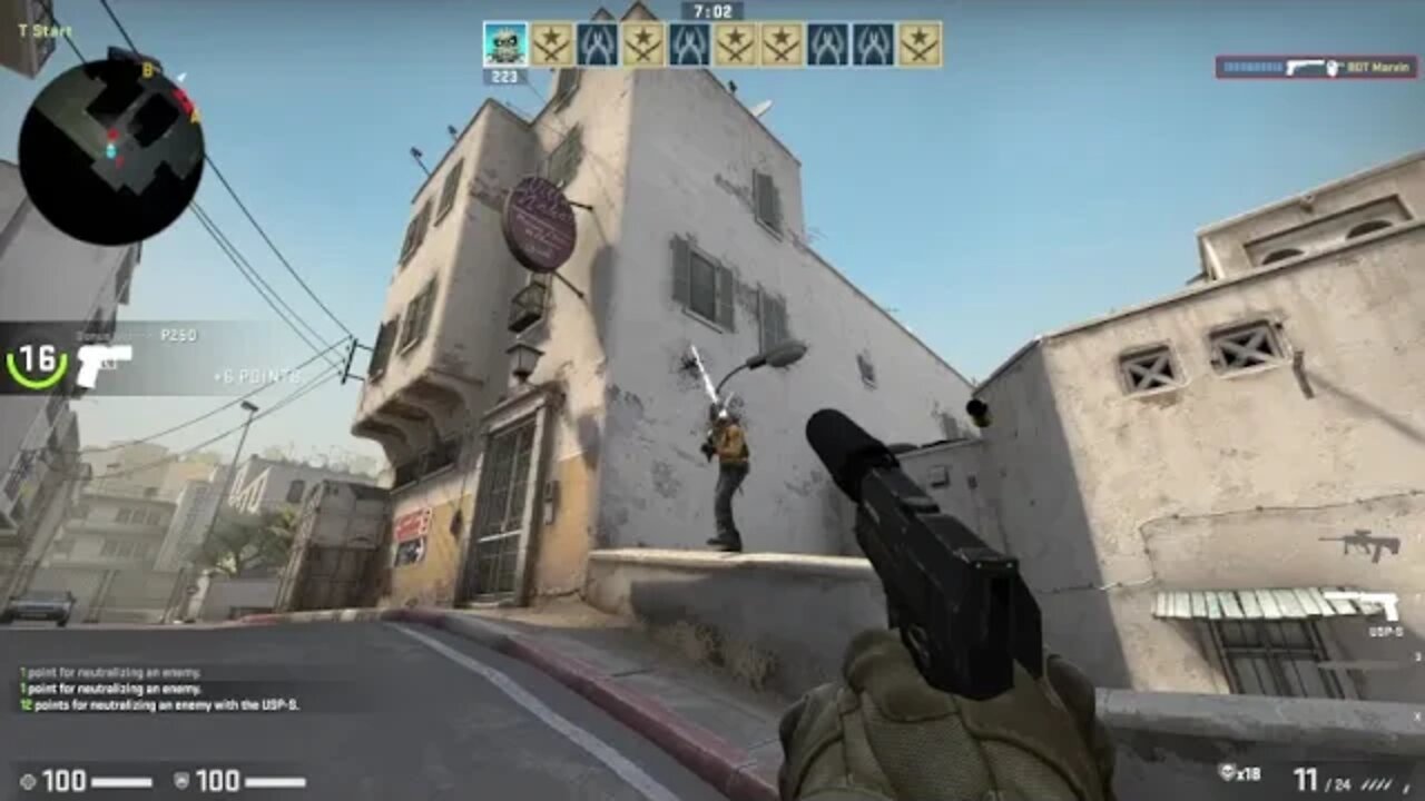 Session 4: CS:GO (Dust 2 CT Pistol)