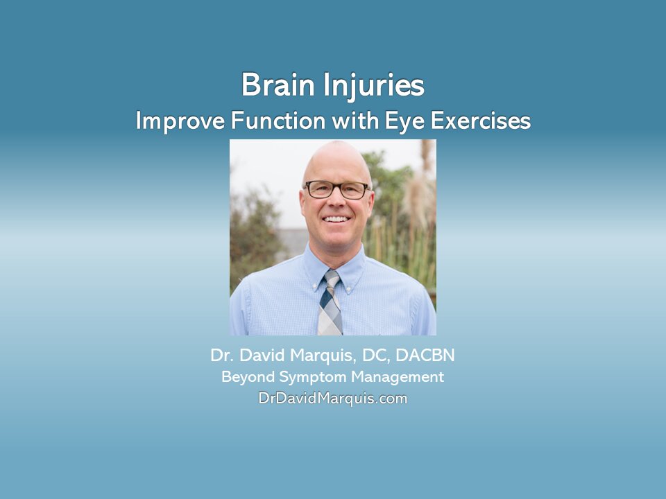 Brain Injury Eyes Exercises