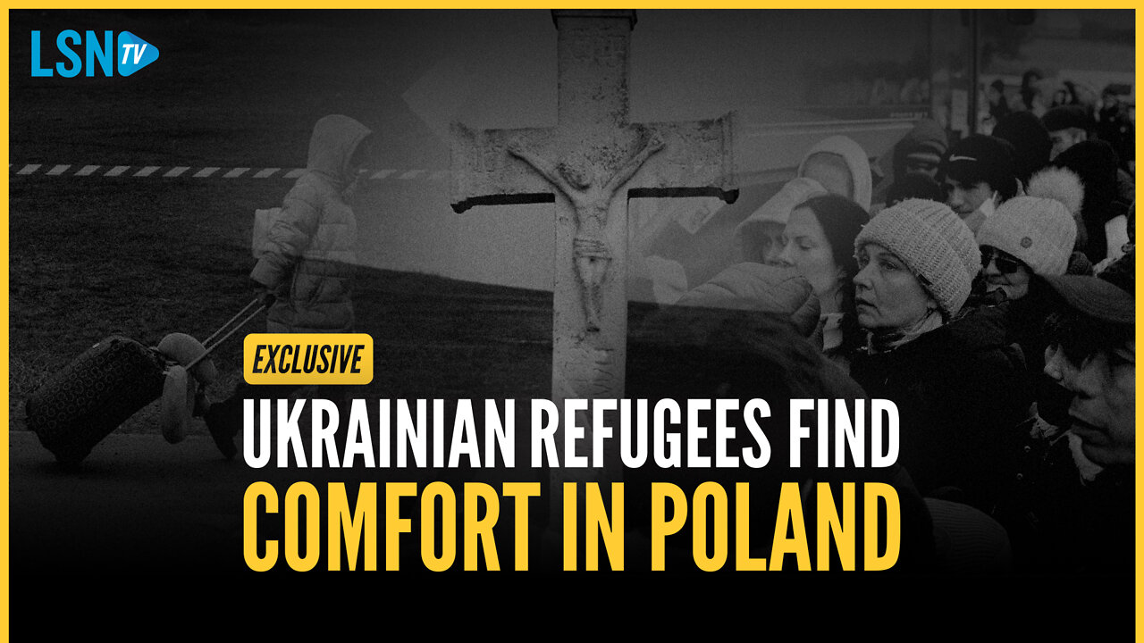 An inside look at the refugee crisis on the Ukraine-Poland border