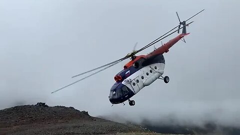 Quickly and immediately! An immediate takeoff for a Dalnerechensk Avia Mil Mi-8.