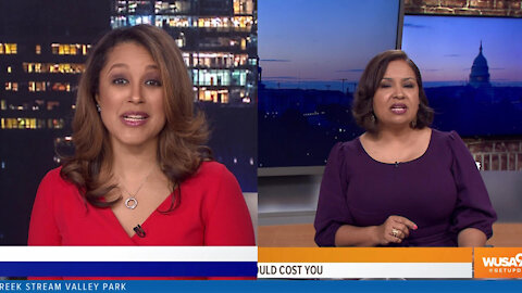 Racist CBS News anchors Allison Seymour & Lesli Foster are outraged about Trump supporters