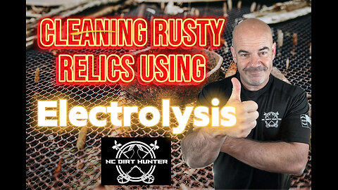 Hey RUMBLE! Cleaning & Restoring rusty relics using Electrolysis. Tips and what I learned