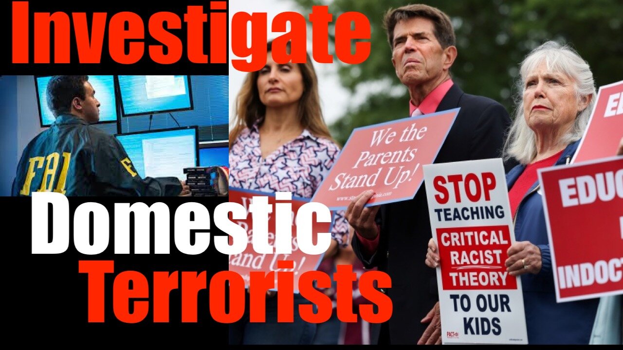 FBI to Investigate Parents for Standing Strong Against CRT-- Antifa, gets a Pass