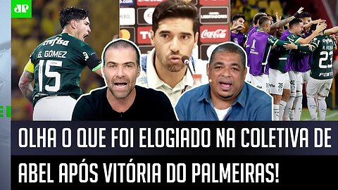 "ISSO CHAMA A ATENÇÃO! Essa DECLARAÇÃO do Abel MOSTRA que o Palmeiras..." OLHA o que foi ELOGIADO!