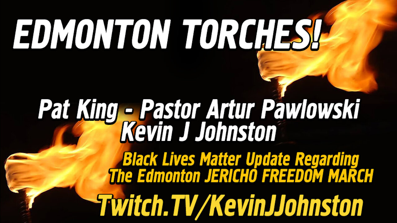 BLACK LIVES MATTER Try To Ruin Edmonton Jericho Freedom Rally and FAIL with Pat King - Pastor Artur