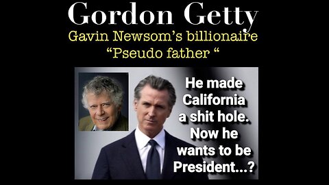 @GavinNewsom is Getty Upfront Face for @GettyCenter Pedophiles
