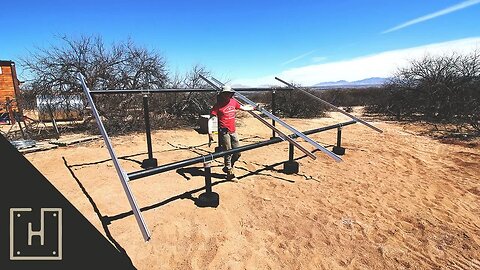 DON'T DO WHAT I DID!! Off Grid Solar Installation Day 3